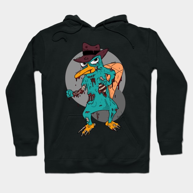 After of Perry the Platypus Hoodie by Hvmbertogarza